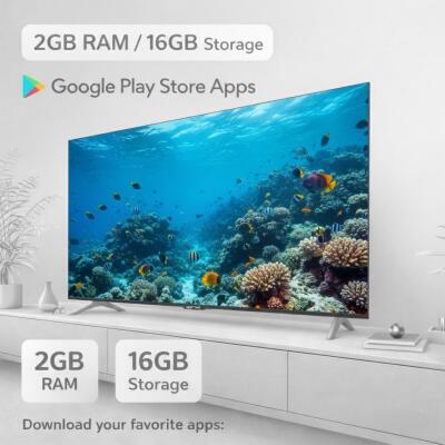 55 Inch Android Smart TV